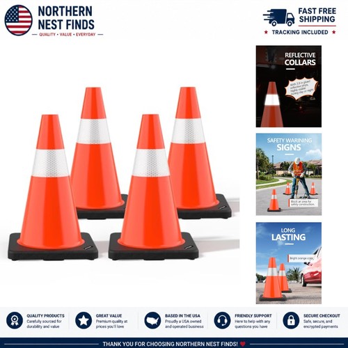 Inch traffic cones - inch,